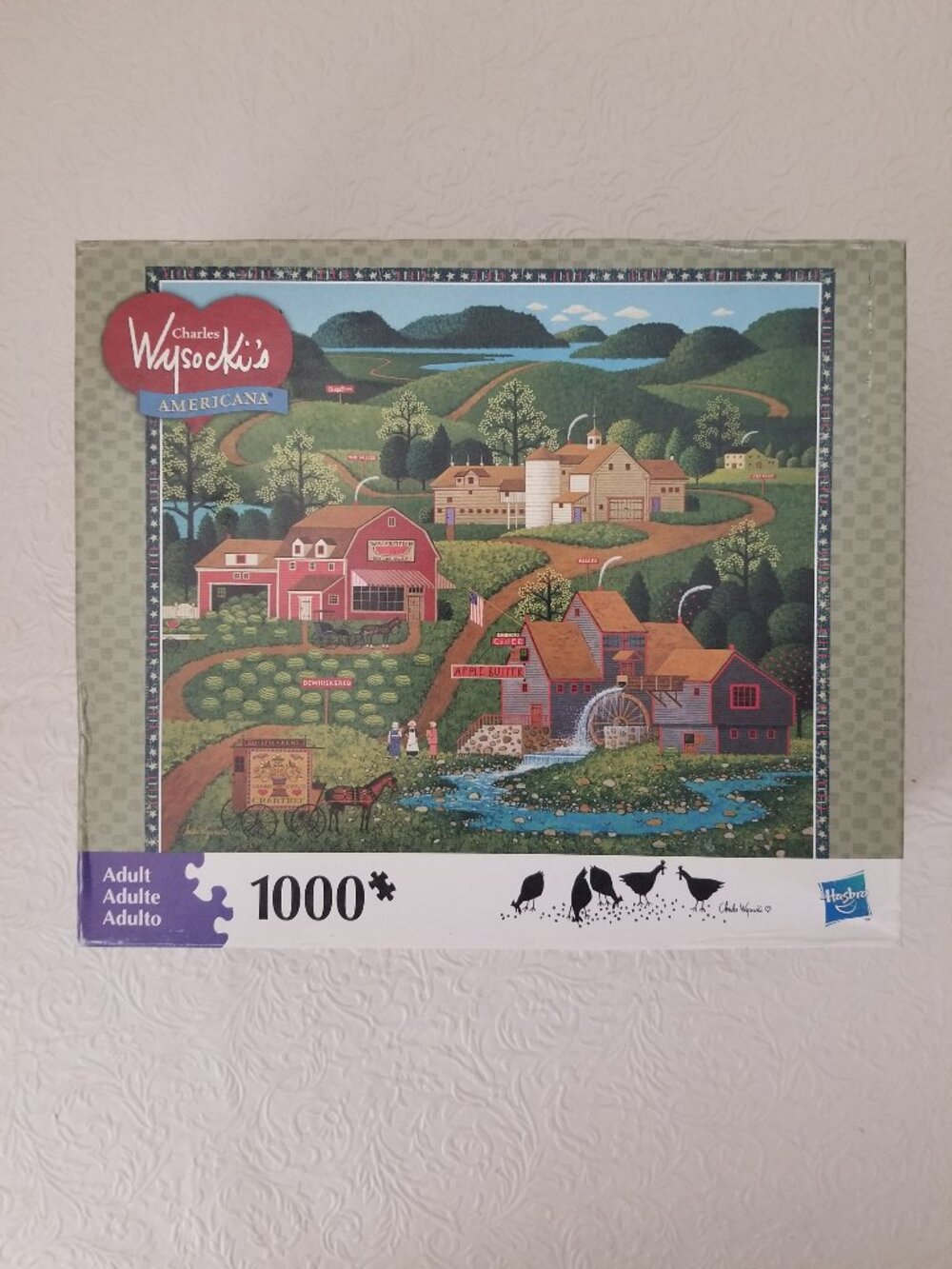 Charles Wysocki BURMA ROAD 1000 Piece Puzzle NEW Sealed Americana 2010